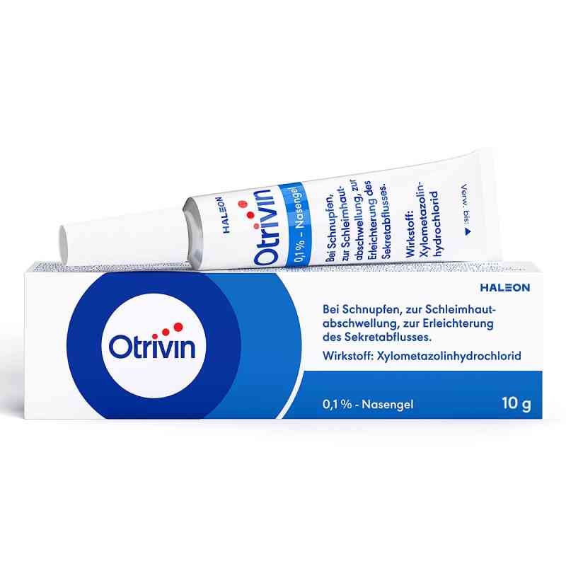 Otrivin 0,1 % Nasengel 10 g von HALEON-GEBRO CONSUMER HEALTH GMBH PZN 08200648