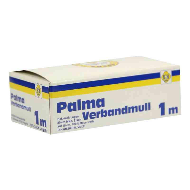 Palma Verbandmull 1m Zickzack Lagen 80cm breit 1 stk von ERENA Verbandstoffe GmbH & Co. KG PZN 02794949