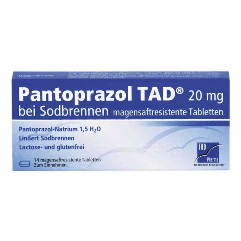 Pantoprazol TAD 20mg bei Sodbrennen 14 stk von TAD Pharma GmbH PZN 05522708