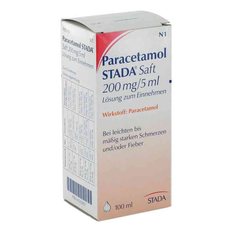 Paracetamol STADA 200mg/5ml 100 ml von STADA GmbH PZN 04525857