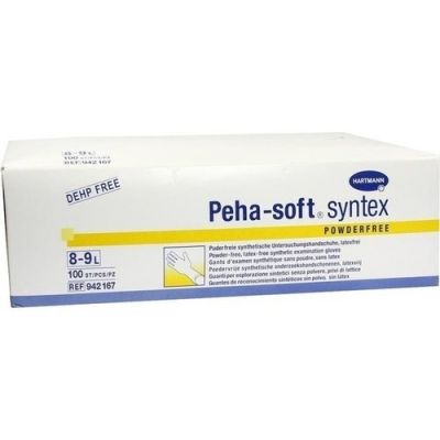 Peha Soft Syntex Unters.handsch.unst. pud.frei L 100 stk von PAUL HARTMANN AG PZN 03890201