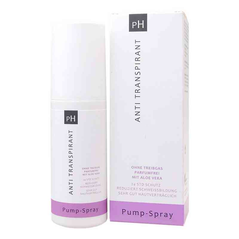 pH ANTI TRANSPIRANT Pump Spray 100 ml von SANOVA PHARMA GESMBH, OTC PZN 08200777
