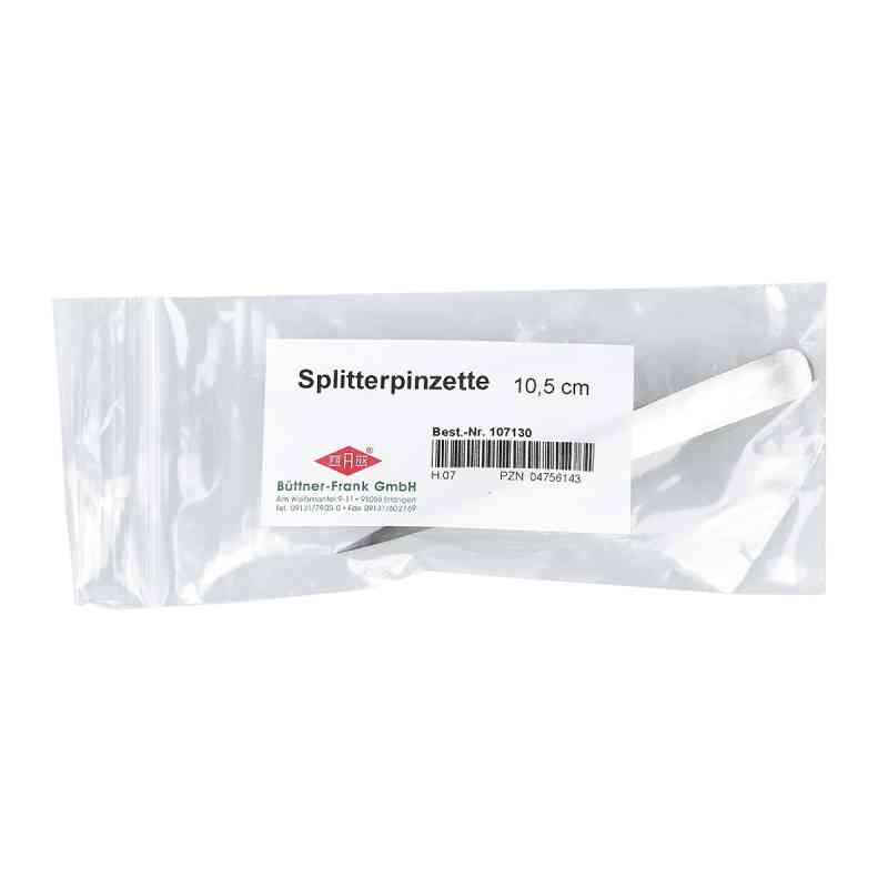 Pinzette Splitter 10,5 cm 107130 1 stk von Büttner-Frank GmbH PZN 04756143