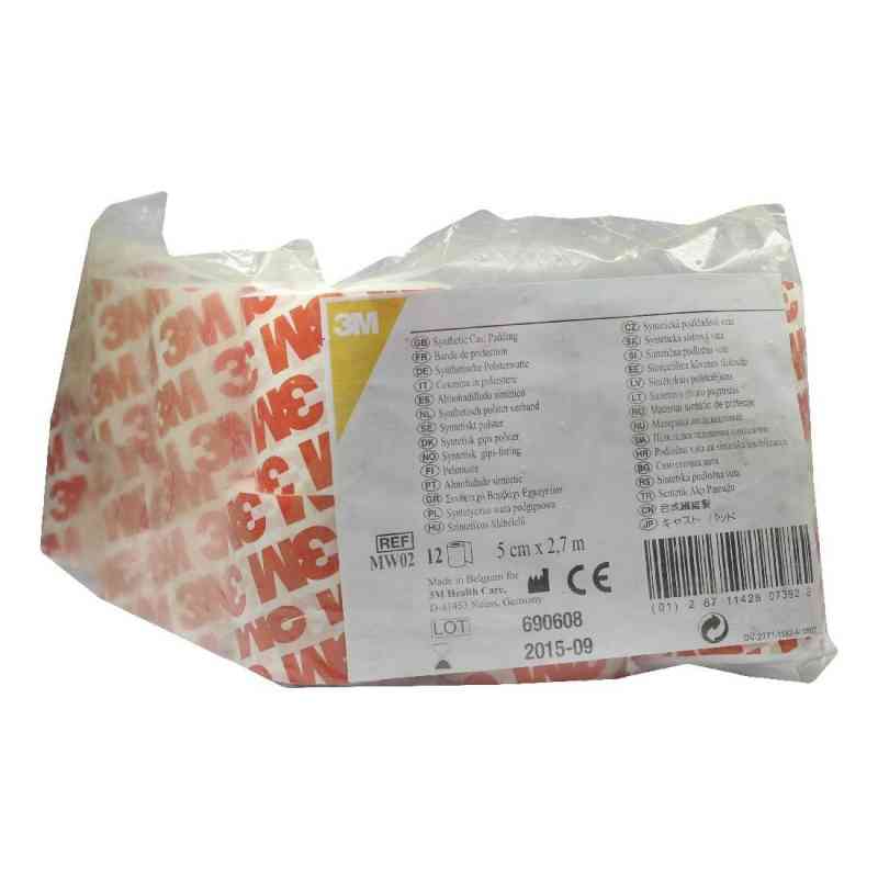 Polsterwatte Binde 3m 5cmx2,7m Rolle Mw02 12 stk von Solventum Germany GmbH PZN 03198391