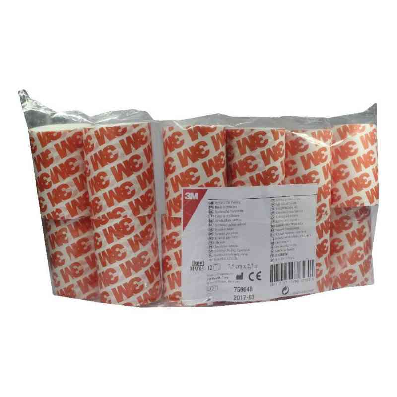 Polsterwatte Binde 3m 7,5cmx2,7m Rolle Mw03 12 stk von Solventum Germany GmbH PZN 03198416