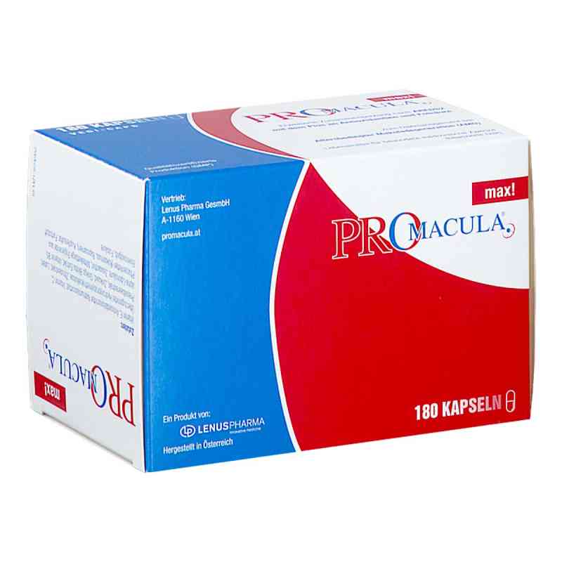 PRO MACULA max bei Makuladegeneration 180 stk von LENUS PHARMA GESMBH PZN 08201445