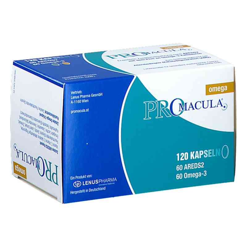 PRO MACULA omega bei Makuladegeneration 120 stk von LENUS PHARMA GESMBH   PZN 08201447