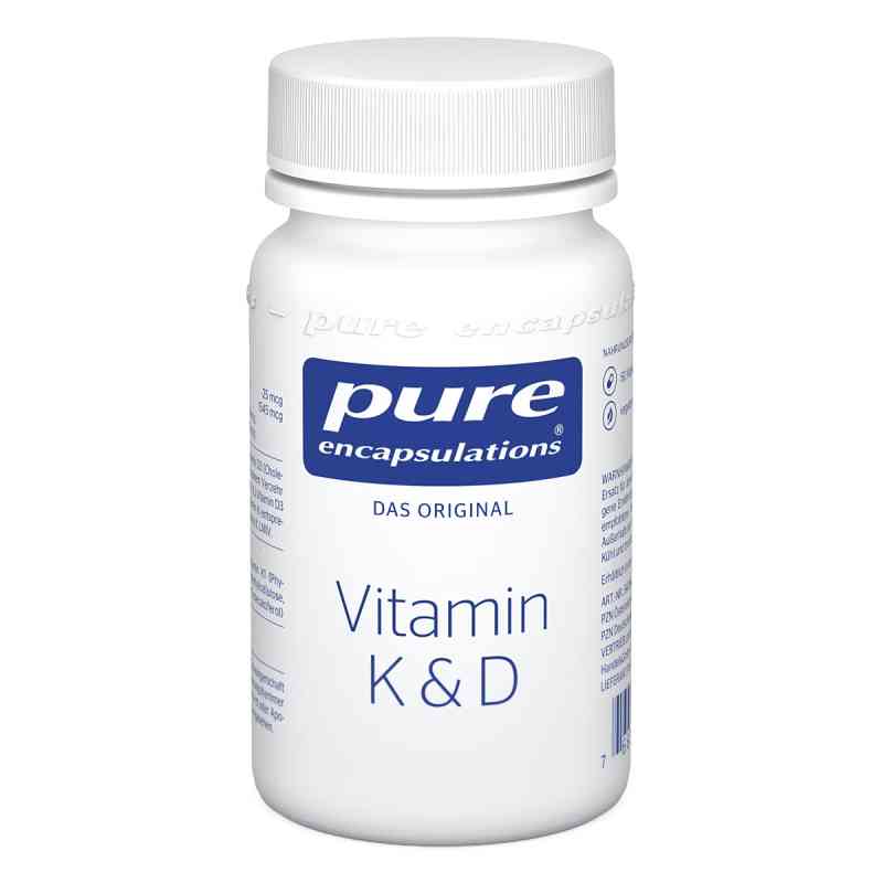 Pure Encapsulations Vitamin K & D Kapseln 60 stk von pro medico GmbH PZN 11361238