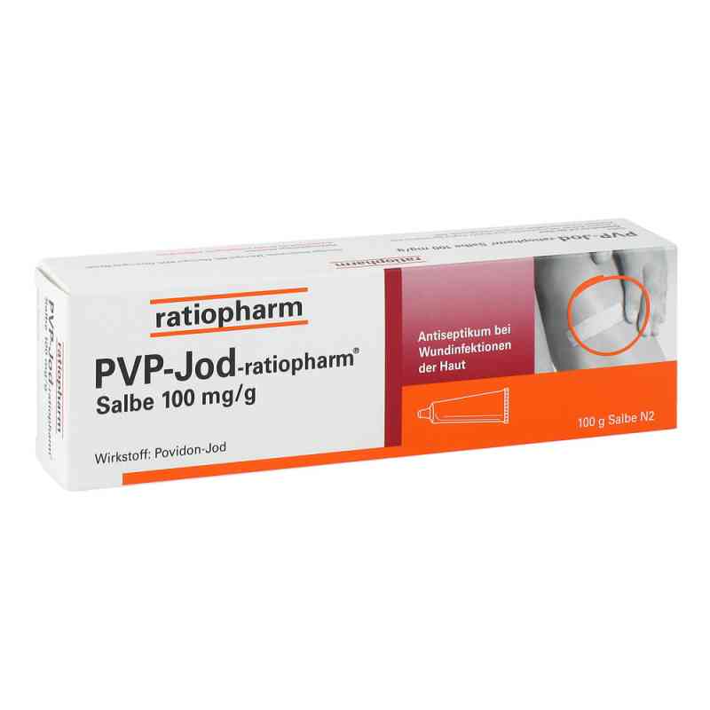 Pvp Jod ratiopharm antiseptische Wundsalbe 100 g von ratiopharm GmbH PZN 07260431