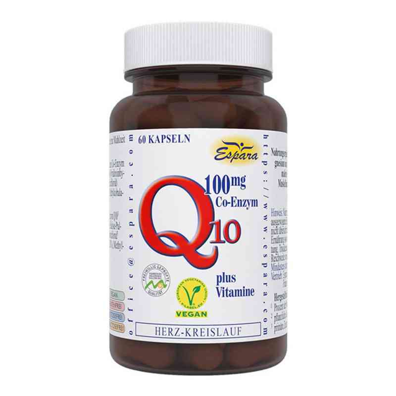 Q10 100 mg Kapseln 60 stk von Espara GmbH PZN 00393933
