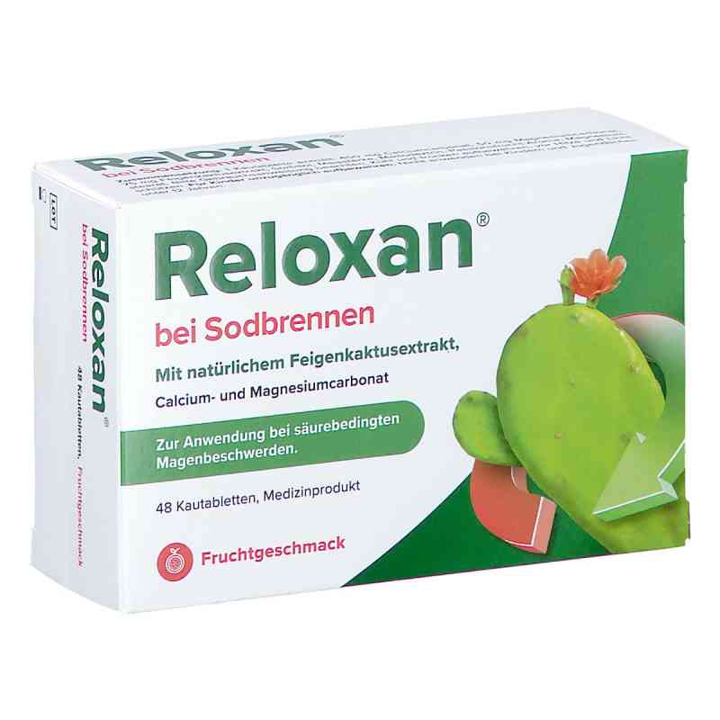 Reloxan Passionsfrucht Kautabletten bei Sodbrennen 48 stk von SCHWABE AUSTRIA GMBH PZN 08202311