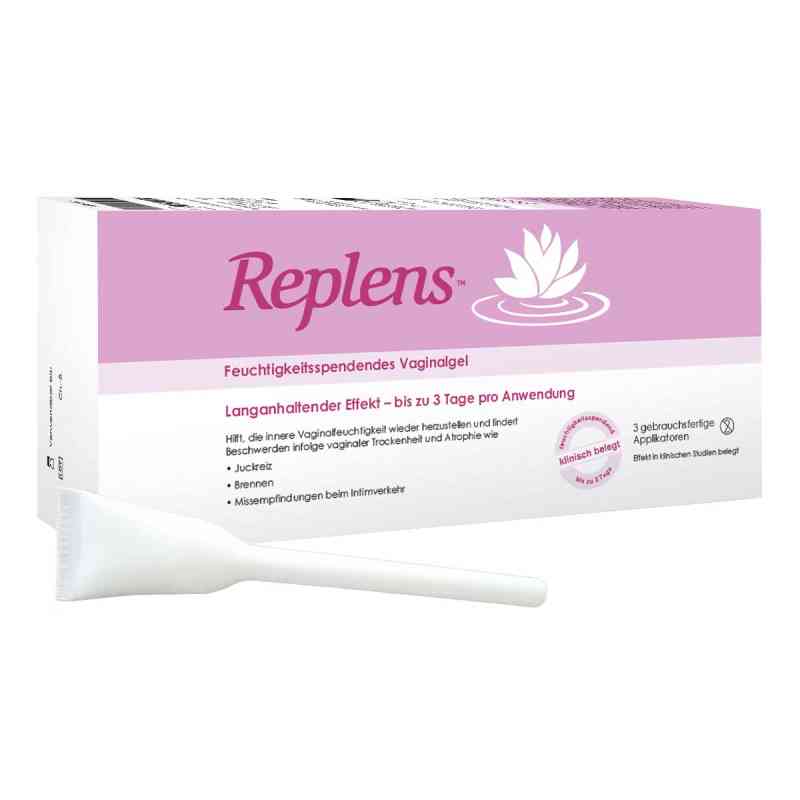 Replens Vaginalgel vorgefüllte Applikatoren 3 stk von Aurosan GmbH PZN 03866349