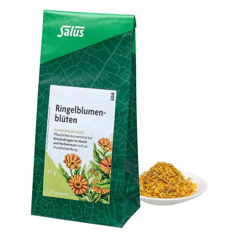 Ringelblumenblüten Arzneitee Calen.flos bio Salus 40 g von SALUS Pharma GmbH PZN 06107791