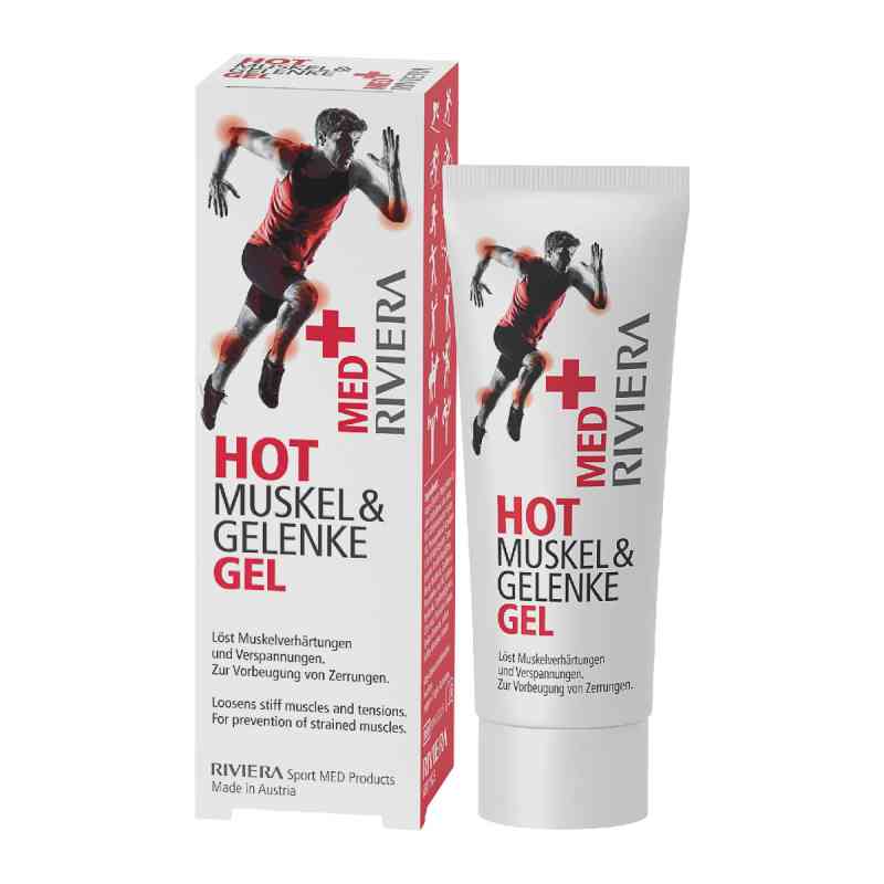 Riviera Med+ Hot Gel 25 ml von Hager Pharma GmbH PZN 15865668