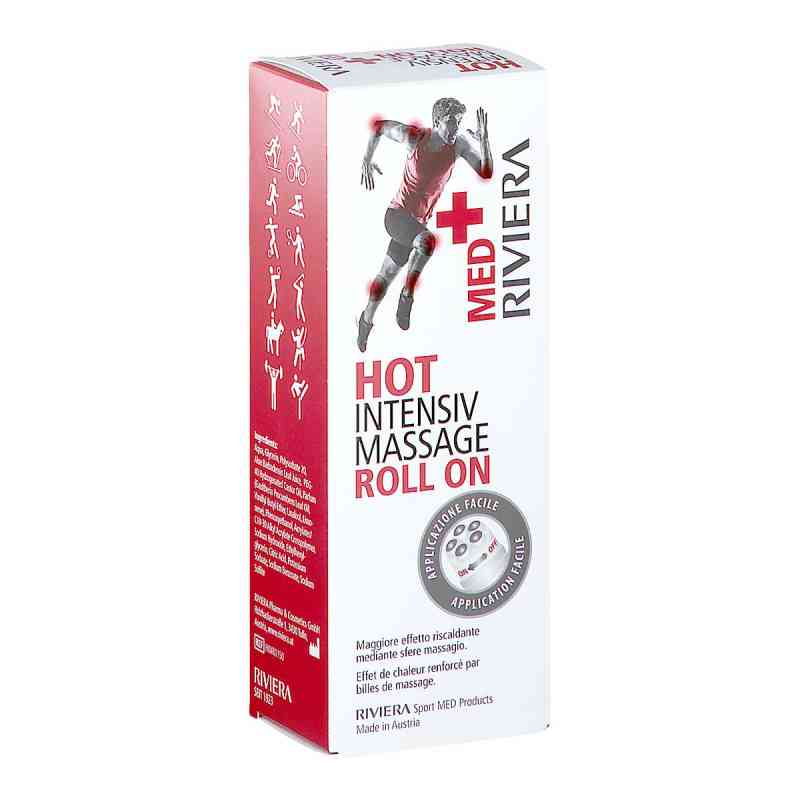 RIVIERA MED Hot Intensiv Massage Roll On 150 ml von RIVIERA PHARMA & COSMETICS GMBH PZN 08201012