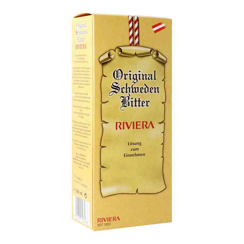 RIVIERA Original Schwedenbitter 500 ml von RIVIERA PHARMA & COSMETICS GMBH  PZN 08200295