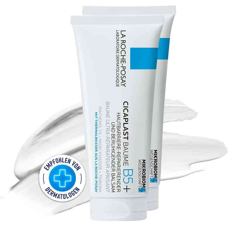 Roche-posay Cicaplast Baume B5+ 2x100 ml von L'Oreal Deutschland GmbH PZN 08102851
