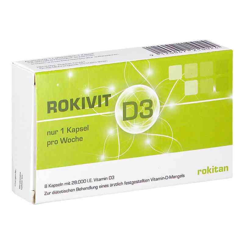 Rokivit Vitamin D3 Kapseln 28000IE 8 stk von ROKITAN GMBH PZN 08202623