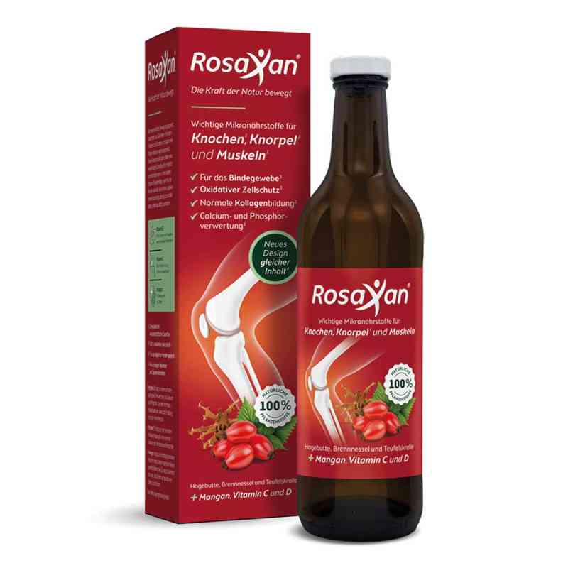 Rosaxan plus Vitamin D 750 ml von medAgil Gesundheitsgesellschaft mbH PZN 09936192