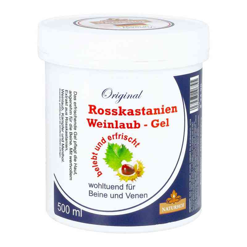 Rosskastanien Weinlaub Gel 500 ml von Axisis GmbH PZN 11349510