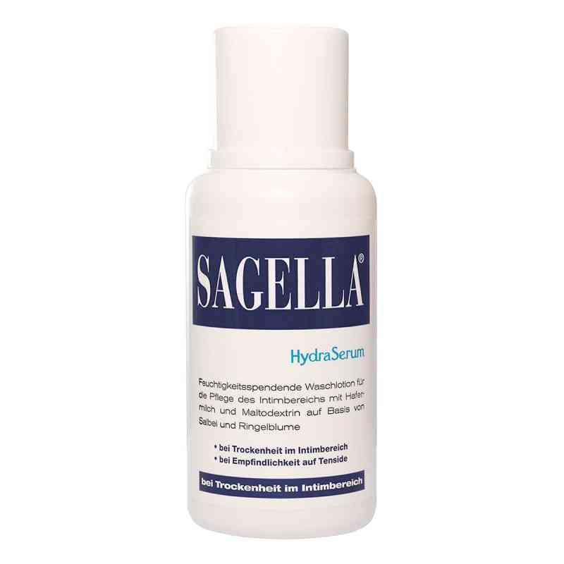 SAGELLA HydraSerum: Feuchtigkeitsspendende Intimwaschlotion 200 ml von Cooper Consumer Health Deutschland GmbH PZN 07124544
