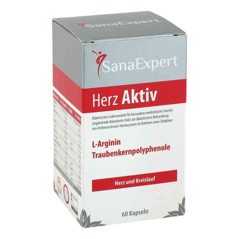 Sanaexpert Herz aktiv Kapseln 60 stk von SanaExpert GmbH PZN 09088775