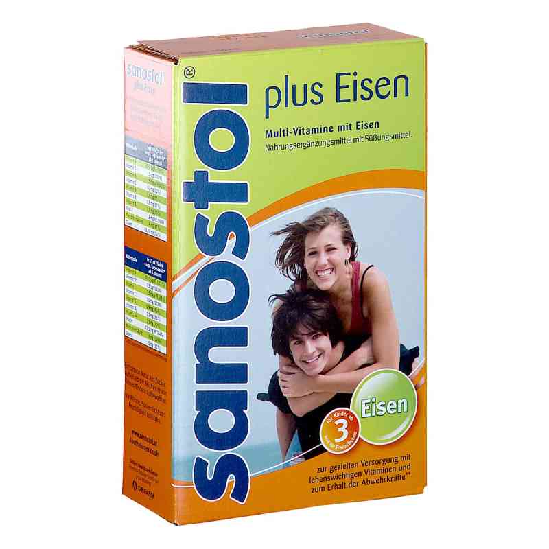 Sanostol Multivitamine + Eisen Saft 460 ml von ORIFARM HEALTHCARE A/S PZN 08202220
