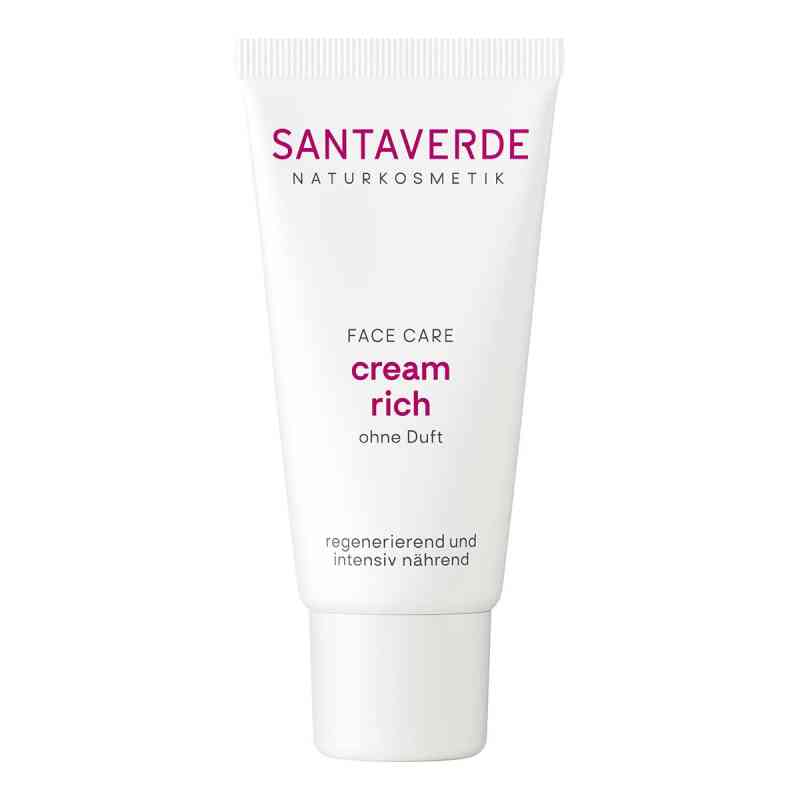 Santaverde Aloe Vera Creme rich ohne Duft 30 ml von SANTAVERDE GmbH PZN 04665038