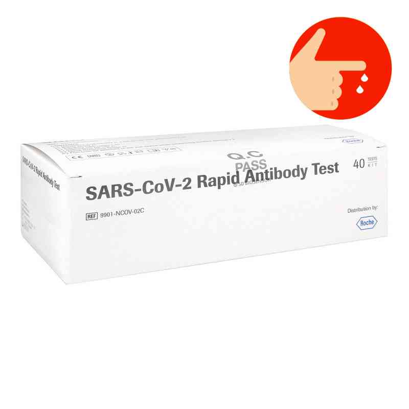 Sars Cov2 Rapid Antikörper Test 40 stk von Roche Diagnostics Deutschland Gm PZN 16774873