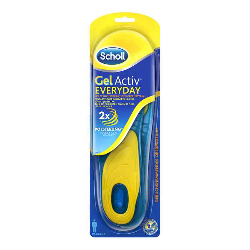 Scholl Gelactiv Einlegesohle Everyday men 2 stk von Scholl's Wellness Company GmbH PZN 10820974