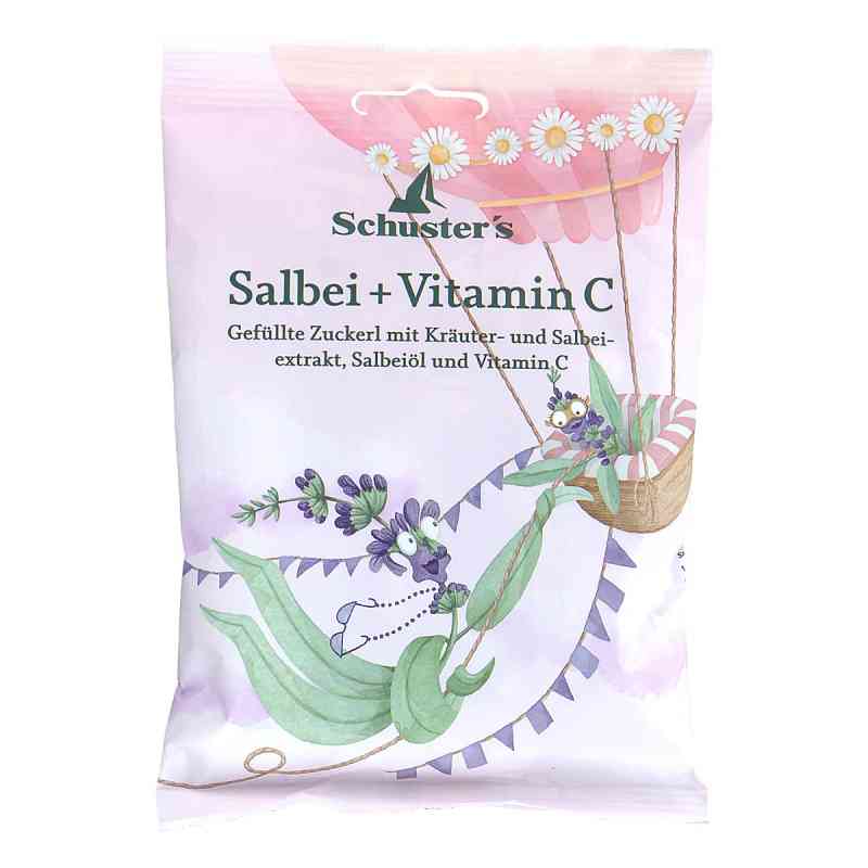 Schuster's Salbei + Vitamin C gefüllte Bonbons 100 g von DOSKAR E.U PZN 08202359