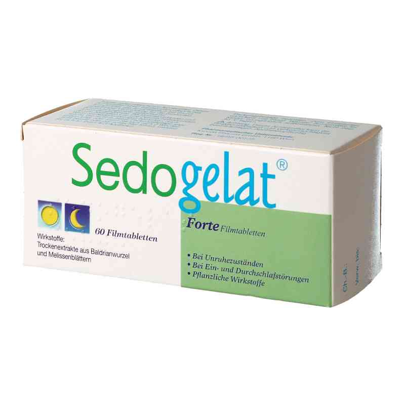 Sedogelat Forte Filmtabletten 60 stk von KWIZDA PHARMA GMBH PZN 08200158