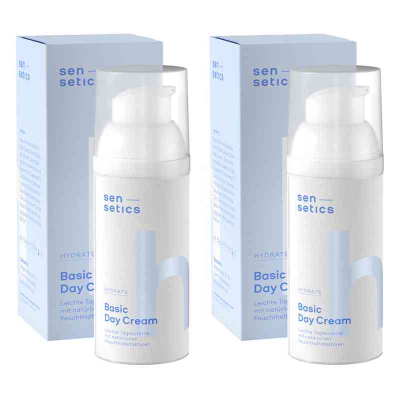 Sensetics Hydrate Gesichtscreme Tagescreme 2x 50 ml von Apologistics GmbH PZN 08101962