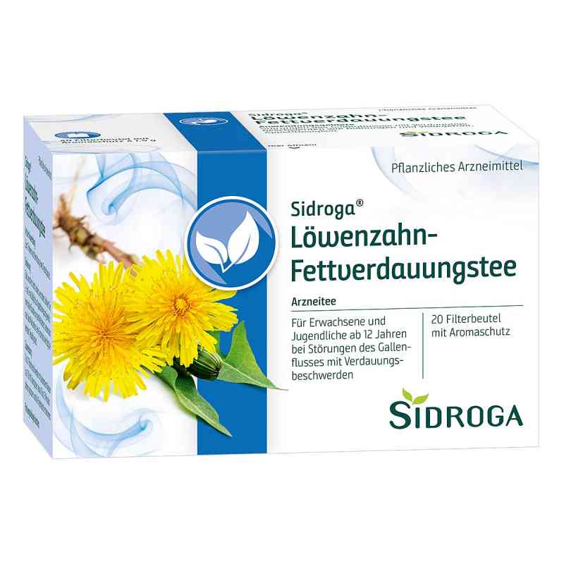 SIDROGA Löwenzahn Tee 20X1.5 g von Uriach Germany GmbH PZN 03018182