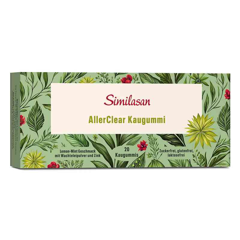 Similasan AllerClear Kaugummi 20 stk von SANOVA PHARMA GESMBH, OTC PZN 08201800