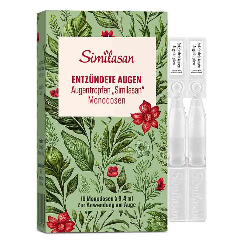 Similasan entzündete Augen Augentropfen Monodosen 10 stk von SANOVA PHARMA GESMBH, OTC PZN 08200677