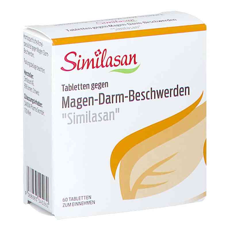 Similasan Tabletten bei Magen Darm Beschwerden 60 stk von SANOVA PHARMA GESMBH, OTC        PZN 08201269