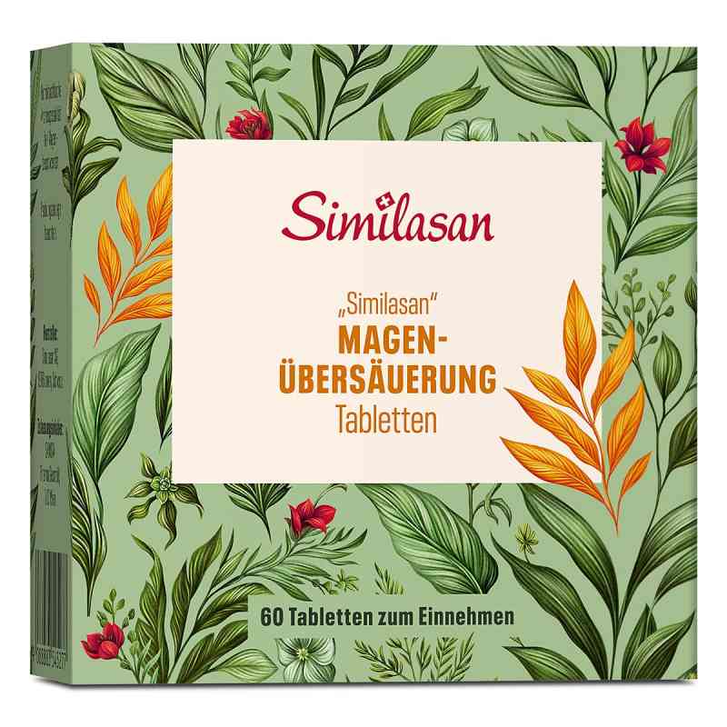 Similasan Tabletten gegen Magenübersäuerung 60 stk von SANOVA PHARMA GESMBH, OTC PZN 08201769