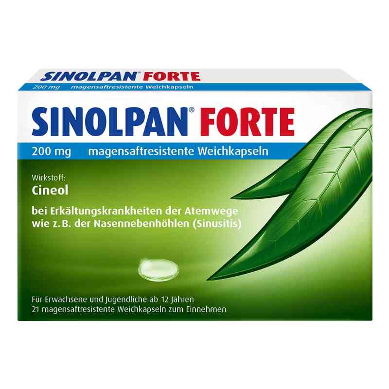 Sinolpan forte 200 mg magensaftresistent Weichkapseln 21 stk von Engelhard Arzneimittel GmbH & Co.KG PZN 13816944