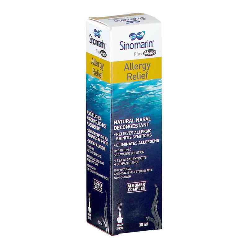 Sinomarin Plus Algae Allergy Relief mit Algomer Komplex Nasenspr 30 ml von S.A.M.PHARMA HANDEL GMBH PZN 08201022