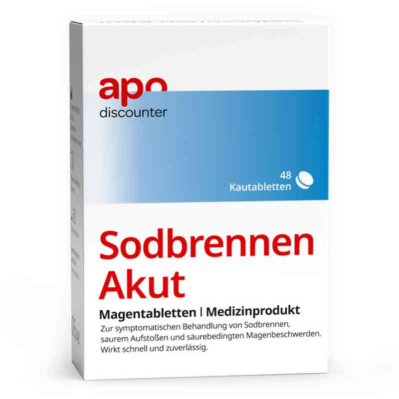 Sodbrennen Akut Magentabletten von apodiscounter 48 stk von C. Hedenkamp GmbH & Co. KG PZN 18833077