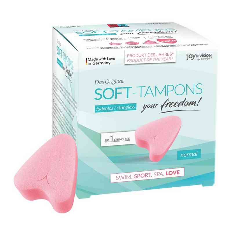 Soft Tampons normal 3 stk von Dr.Dagmar Lohmann pharma + medical GmbH PZN 09750211