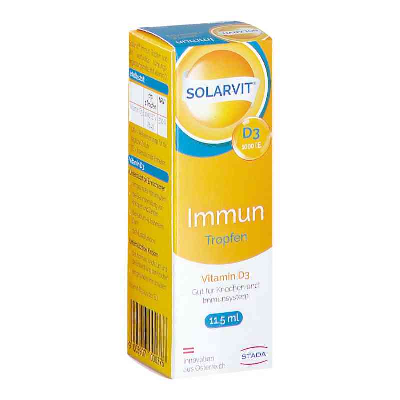 SOLARVIT D3 1000 Immun Tropfen 11.5 ml von STADA ARZNEIMITTEL GMBH, OTC PZN 08201008