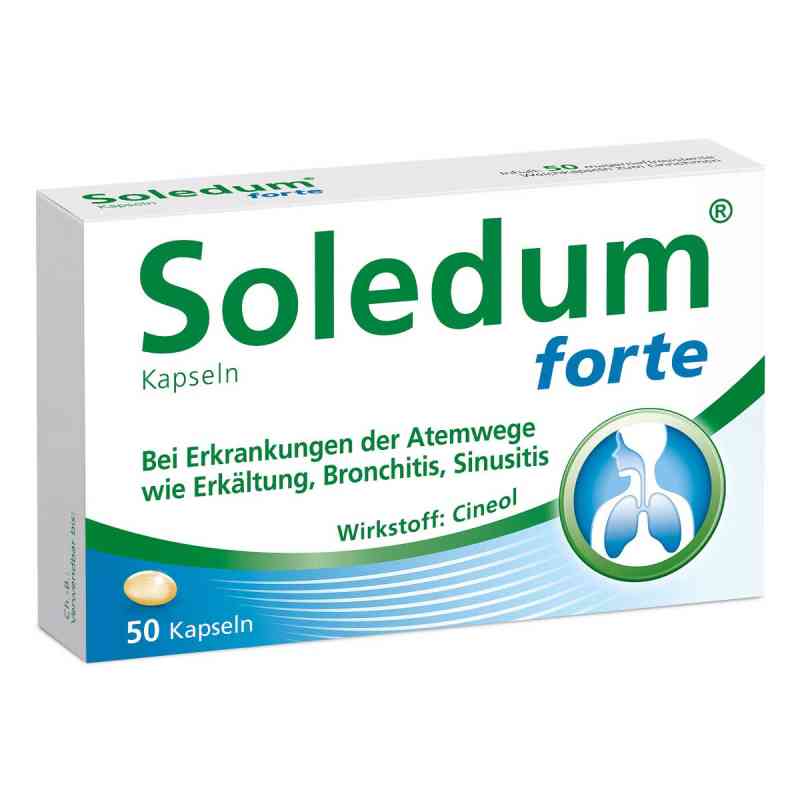Soledum Kapseln forte 200mg 50 stk von MCM KLOSTERFRAU Vertr. GmbH PZN 00744278