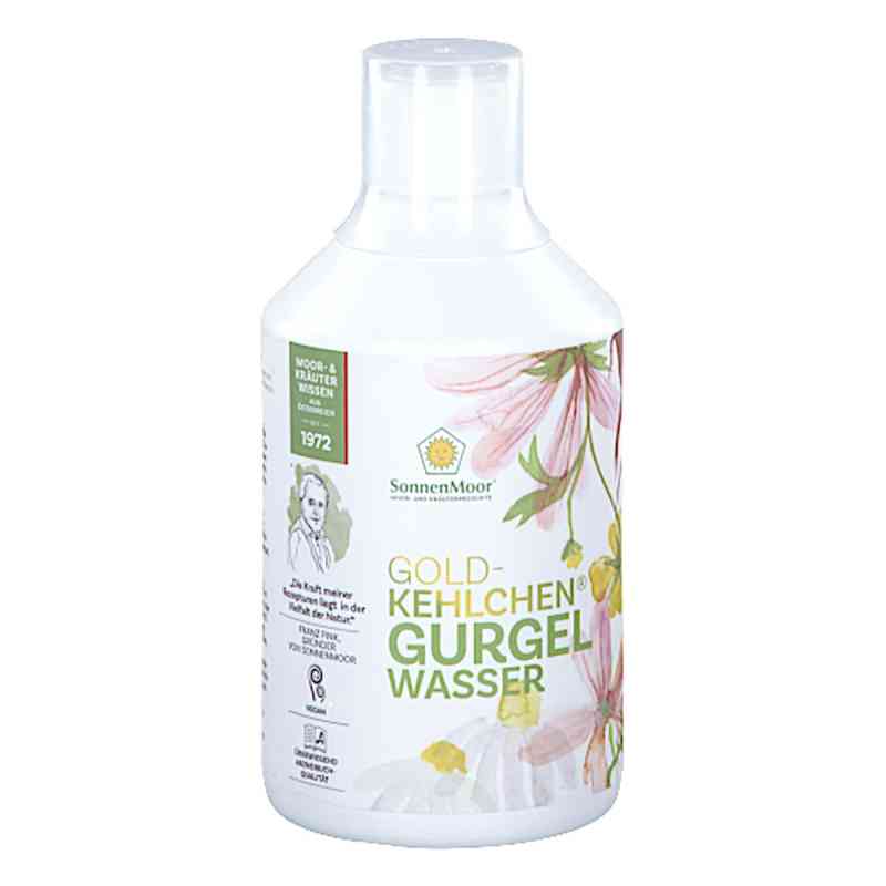 SonnenMoor Goldkehlchen Gurgelwasser mit Alkohol 500 ml von SONNENMOOR GMBH PZN 08201928