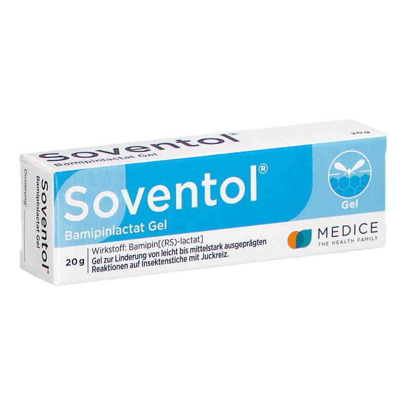 Soventol Bamipinlactat Gel 20 g von MEDICE ARZNEIMITTEL GMBH PZN 08202520