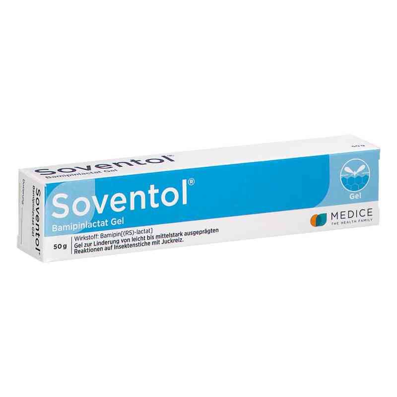 Soventol Bamipinlactat Gel 50 g von MEDICE ARZNEIMITTEL GMBH PZN 08202521