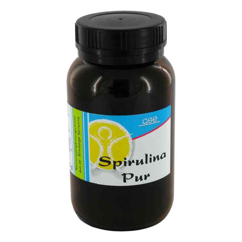 Spirulina 500 mg pur Tabletten 550 stk von GSE Vertrieb Biologische Nahrung PZN 00395412