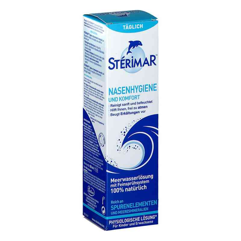 Sterimar Meerwasser Nasenspray zur Nasenhygiene 100 ml von AGENTUR SOCK OG       PZN 08200689