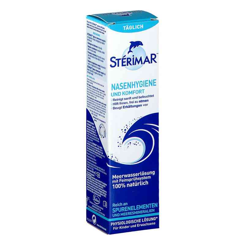 Sterimar Meerwasser Nasenspray zur Nasenhygiene 50 ml von AGENTUR SOCK OG PZN 08200690